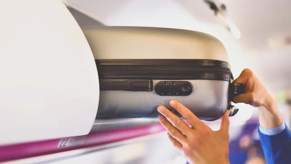 Viajar apenas com bagagem de mão