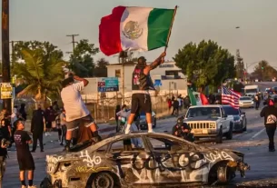 conflitos migratórios em Los Angeles