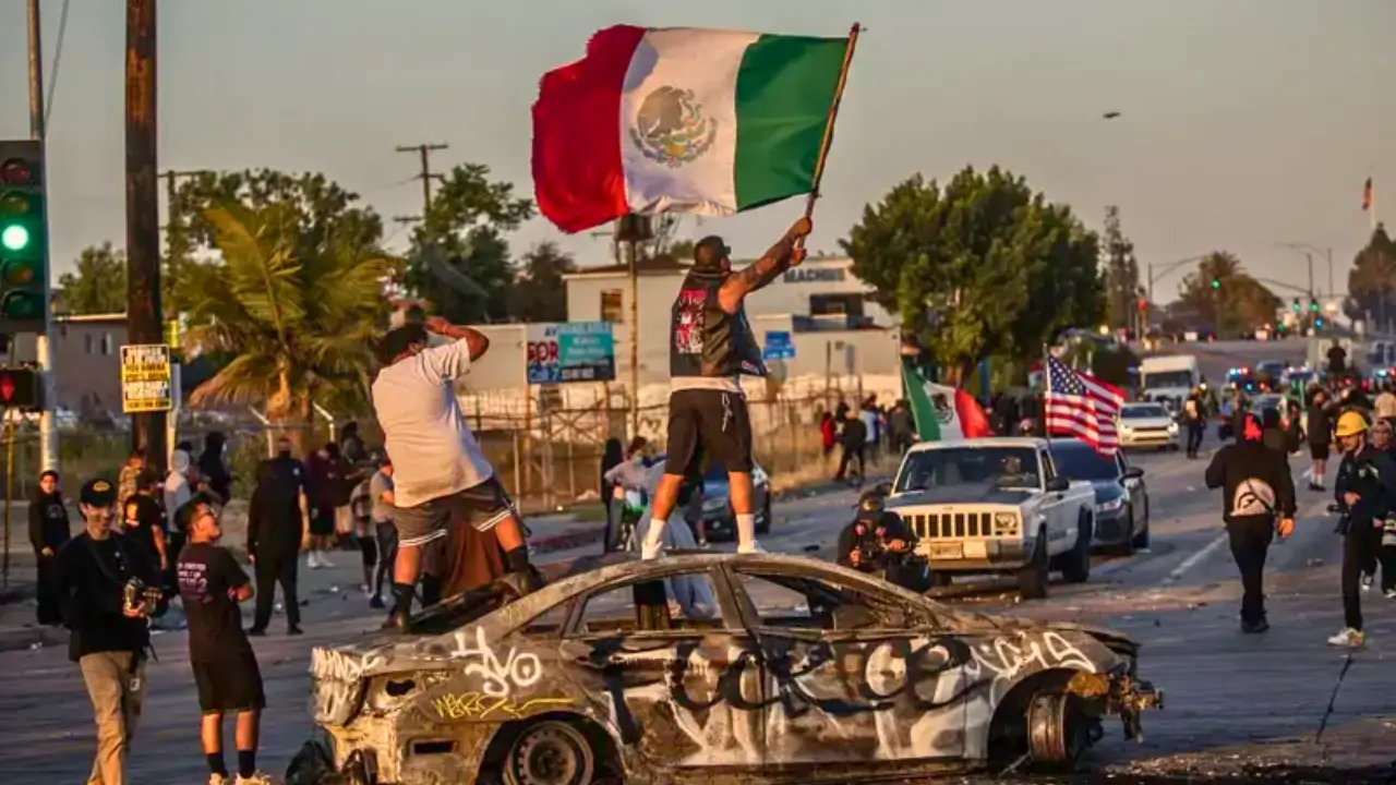 conflitos migratórios em Los Angeles