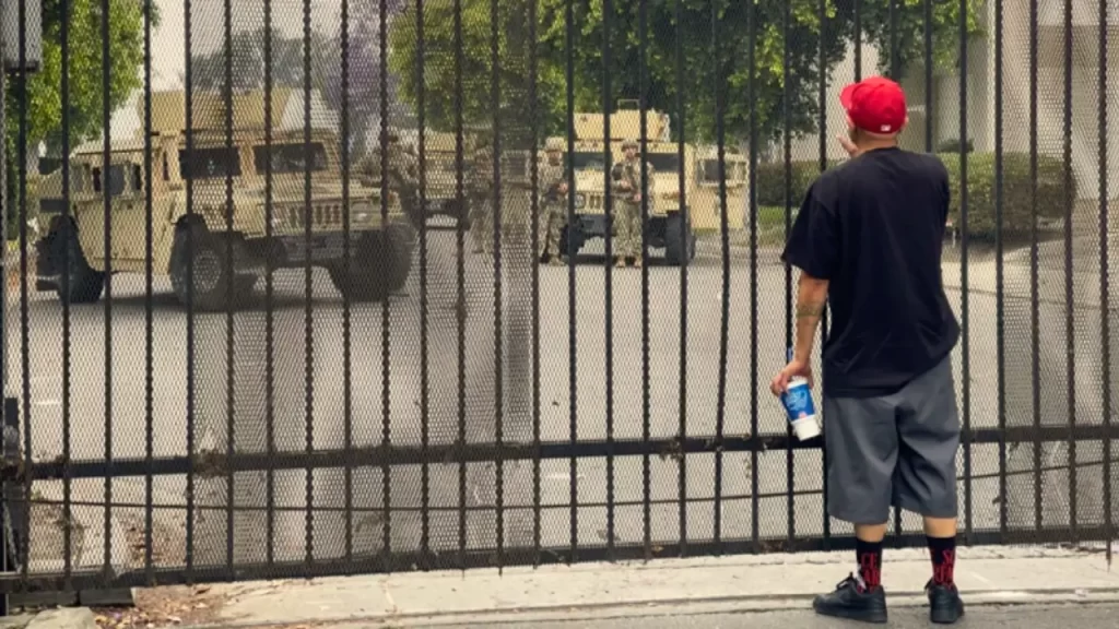 conflitos migratórios em Los Angeles