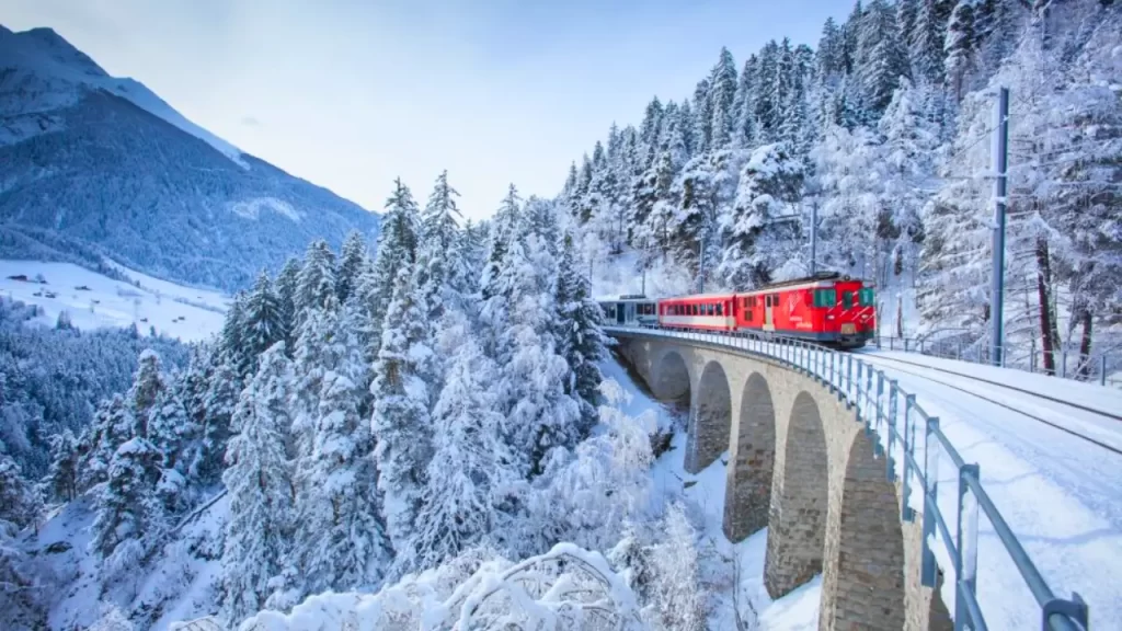 viagens de trem panorâmico na Suíça