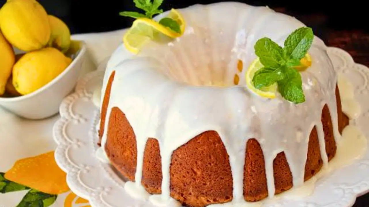 bolo de iogurte com limão