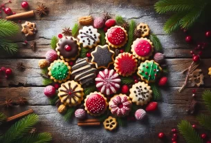 biscoitos de Natal alemães