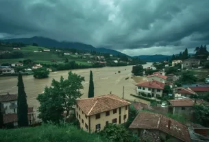 clima extremo no sul da Itália