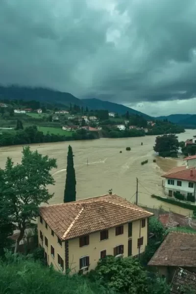 clima extremo no sul da Itália