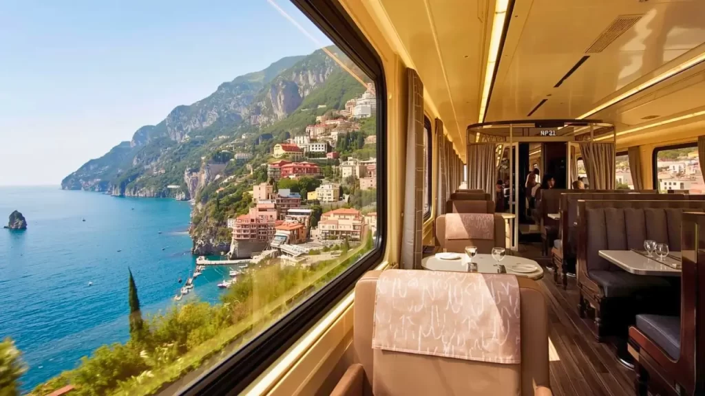 trem de luxo Paris Costa Amalfitana