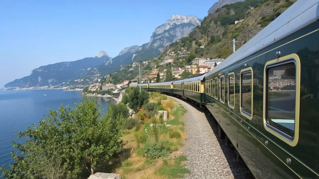 trem de luxo Paris Costa Amalfitana