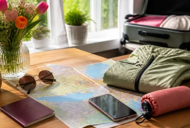 Viajar na primavera